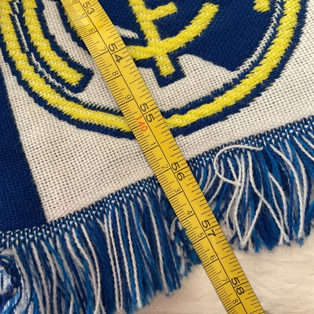 Real Madrid CF Official Soccer Futbol Knit Scarf El Mejor Club Del Mundo Spain